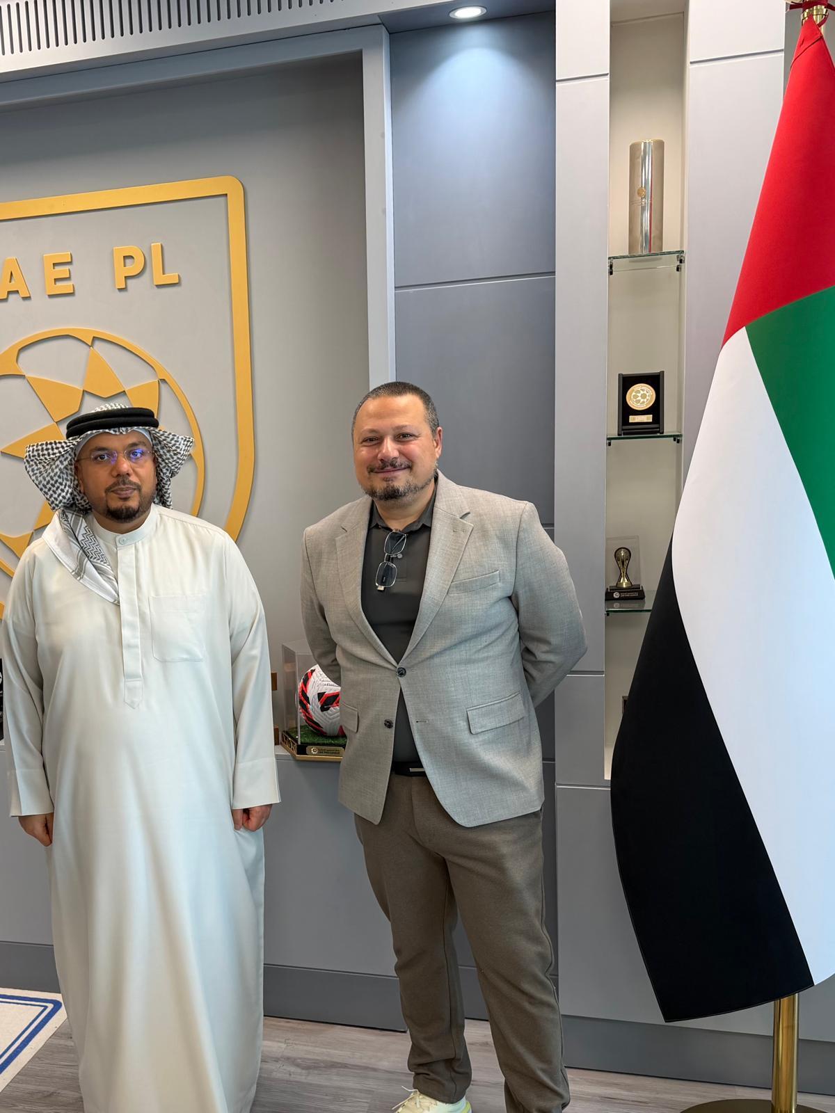 2Eleven Sports Agency Visits UAE Pro League Offices to Discuss Future Growth Initiatives